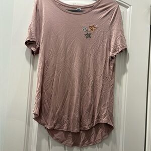 Old Navy Mauve Short Sleeve Tee